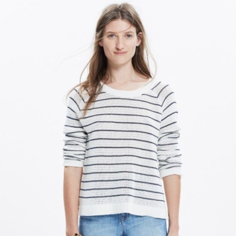 NWT Madewell Dockline Pullover Sweater